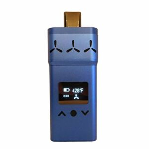 AirVape X Vaporizer/Verdampfer blau, OLED Display stufenlose Temperatur *Nikotinfrei*