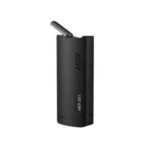 Black Leaf | Xvape - Fog Pro Vaporizer | Aluminiumgehäuse | Schwarz | 100° C - 220° | Konvektion + Edelstahlheizkammer | 100x44x26mm | Für Kräuter und Extrakte