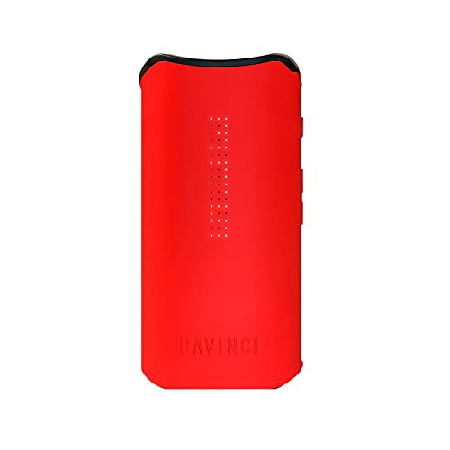 DaVinci IQC Dual Use Vaporizer- Portable Vaporizer- Dry Herb Extract- 5 Year, App Enabled- Ruby