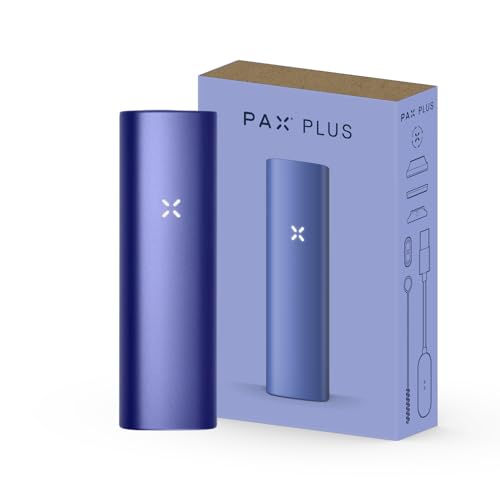 PAX Plus Starter Kit - Periwinkle. Premium Portable Vaporizer für trockene Kräuter 10 Jahre Garantie.