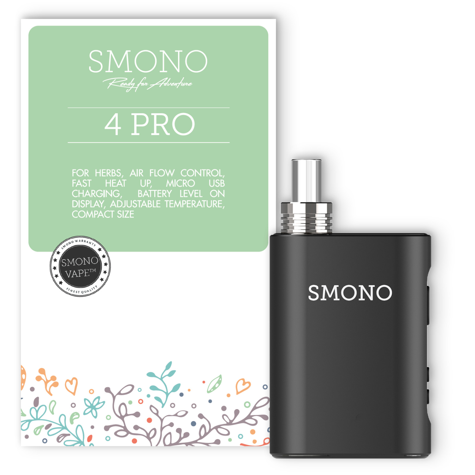 SMONO 4 Pro Verdampfer neueste Version