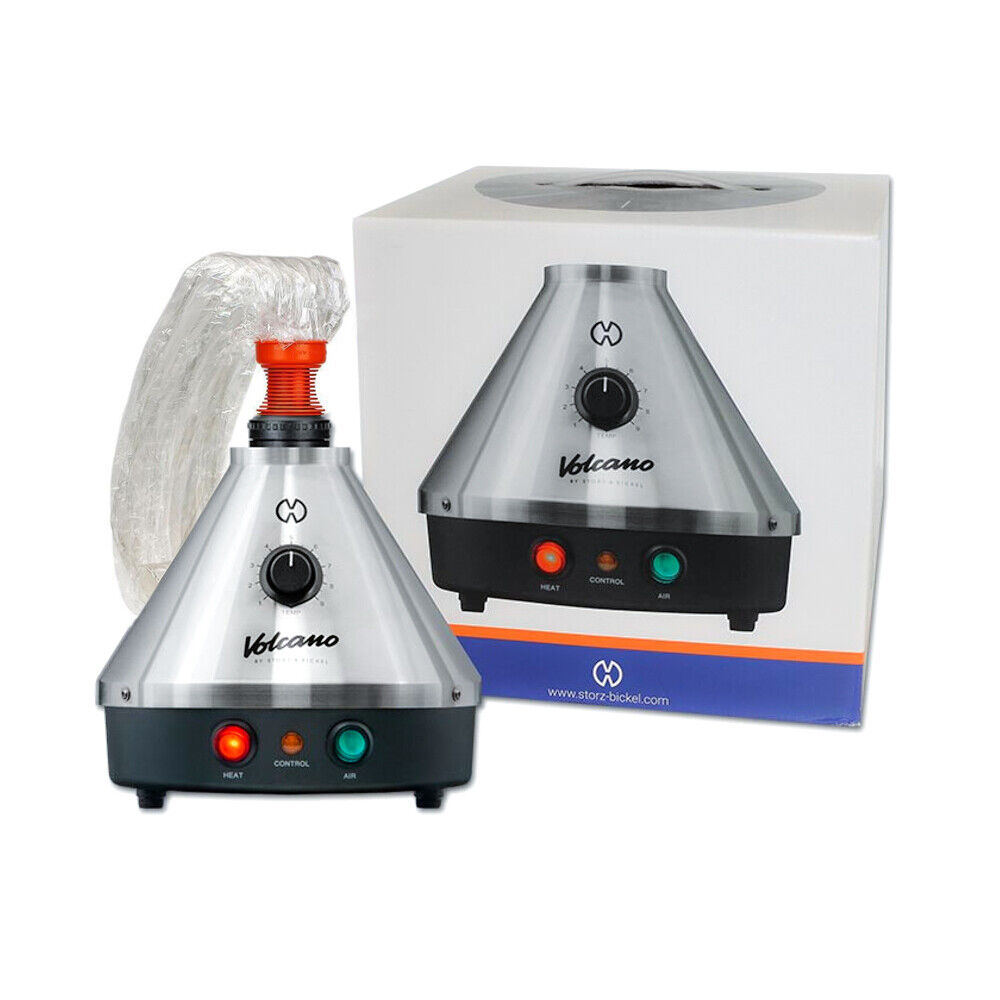 Volcano Classic Tisch Vaporizer Komplett Set + Easy Valve Ballon Made in Germany