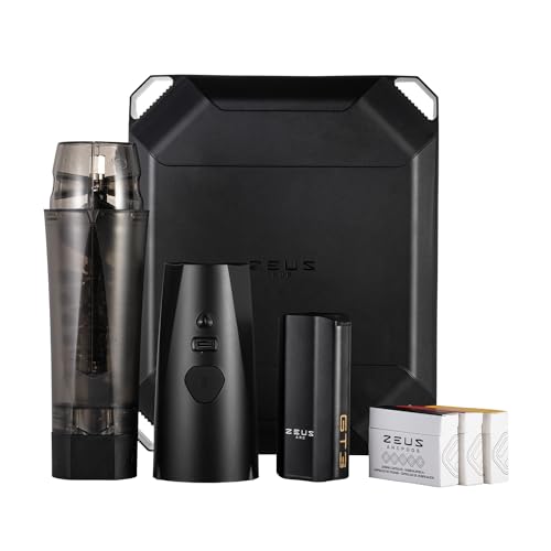 Zeus Arc GT3 Vaporizer - 3. Generation Tragbarer Vaporizer für trockene Kräuter - Auto-Pod Befüllung