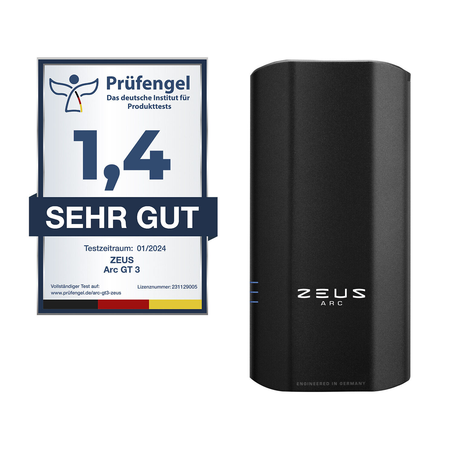 Zeus Arc GT3 Vaporizer - 3. Generation Tragbarer Vaporizer für trockenes Kraut